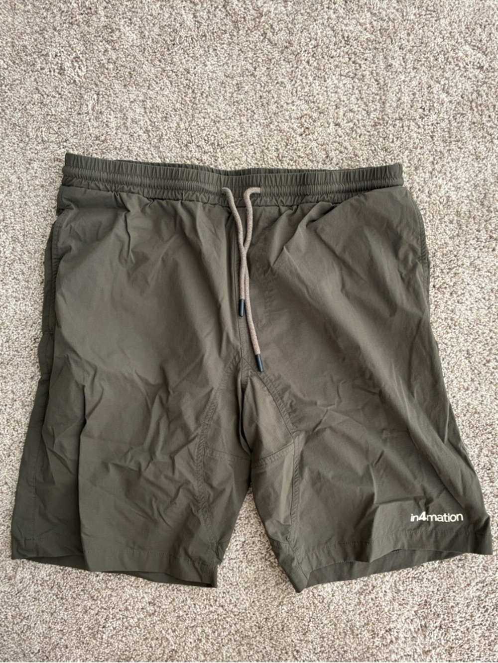 in4mation Olive Men's Shorts